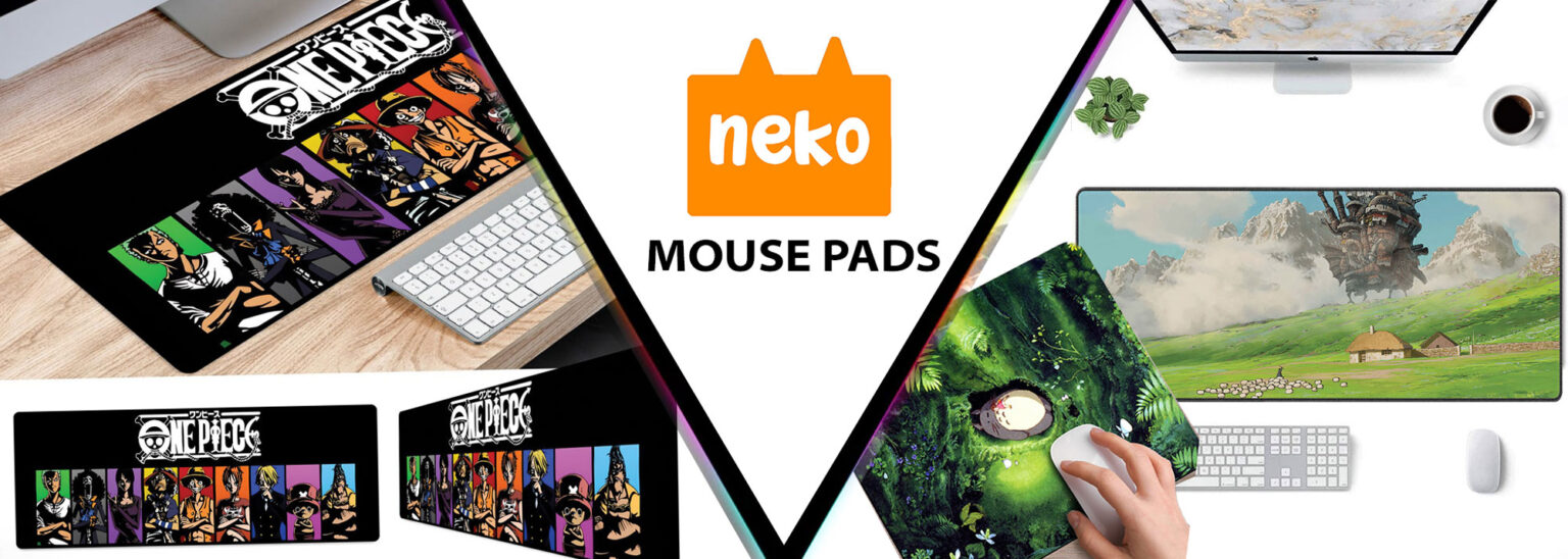 banner neko mouse pads banner av