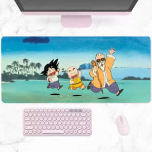 Dragon Ball Classic Goku Krillin Master Roshi Mouse Pad Desk Mat
