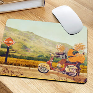 Dragon Ball Goku and Gohan Scooter Ride Mouse Pad