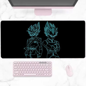 Dragon Ball Goku and Gohan Scooter Ride Mouse Pad