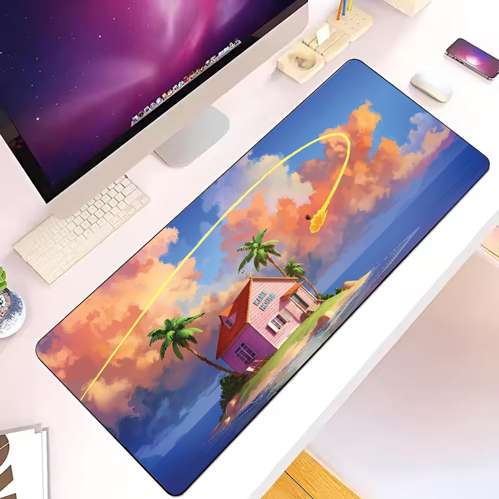 Dragon Ball Kame House Sunset Mouse Pad Desk Mat 3