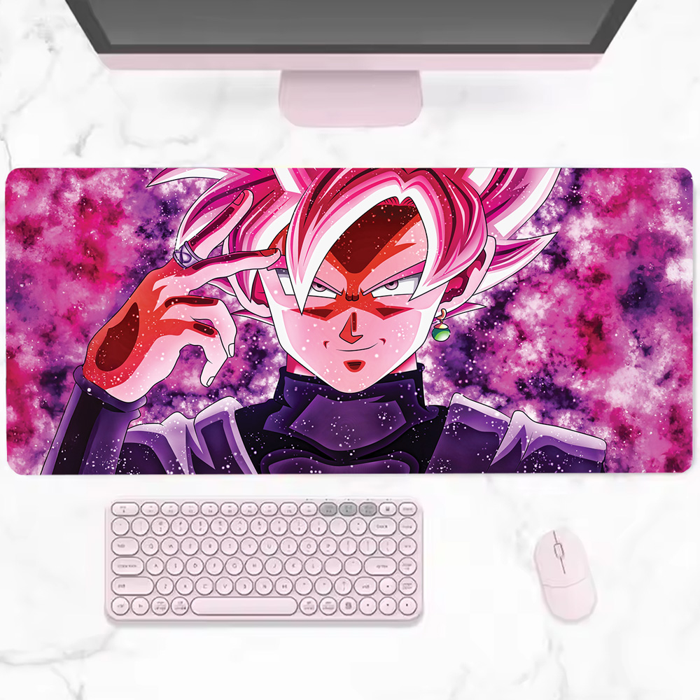 Dragon Ball Super Anime Goku Black Rose Mouse Pad Desk Mat 2