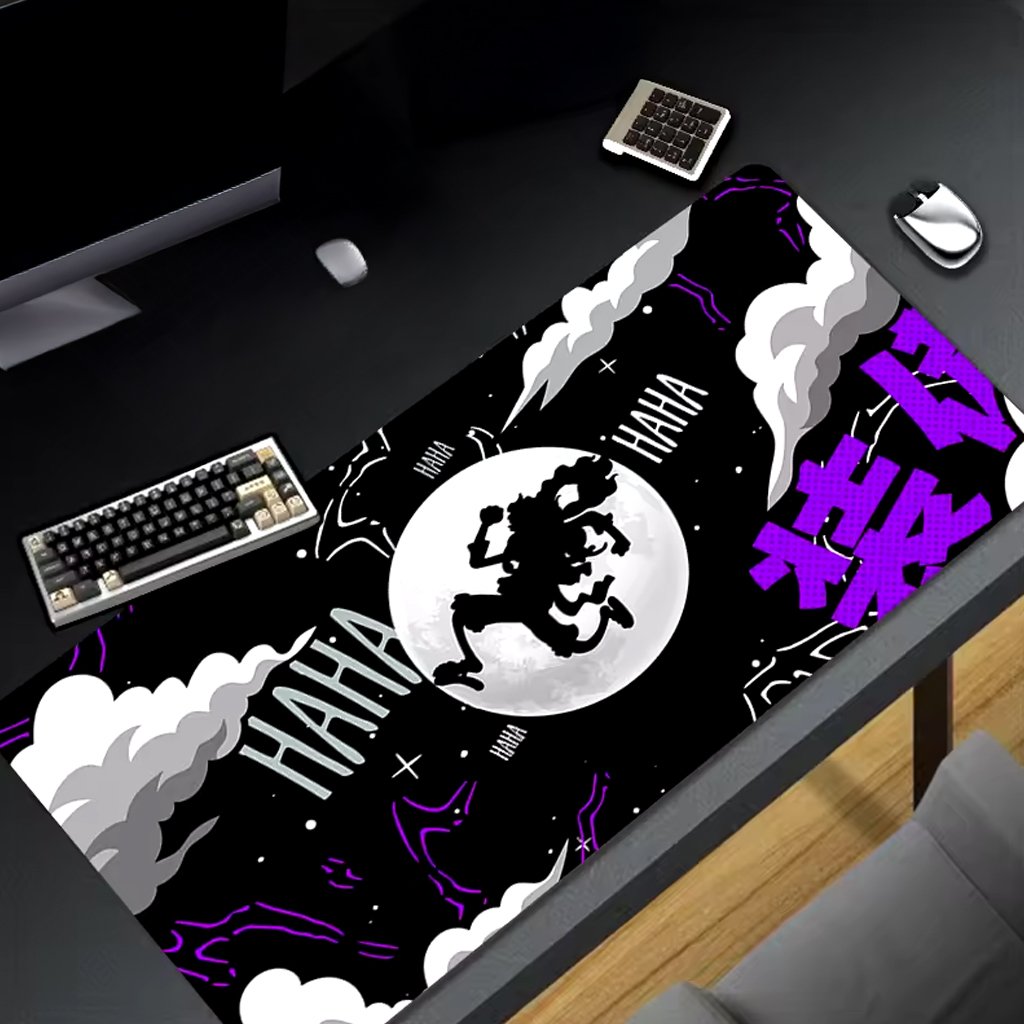 One Piece Gear 5 Luffy Moon Laugh XL Mouse Pad Desk Mat 3 One Piece Gear 5 Luffy Moon Laugh XL Mouse Pad Desk Mat - Image 3