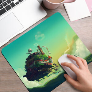 Howl’s Moving Castle in the Sky Mouse Pad – Studio Ghibli Desk Mat