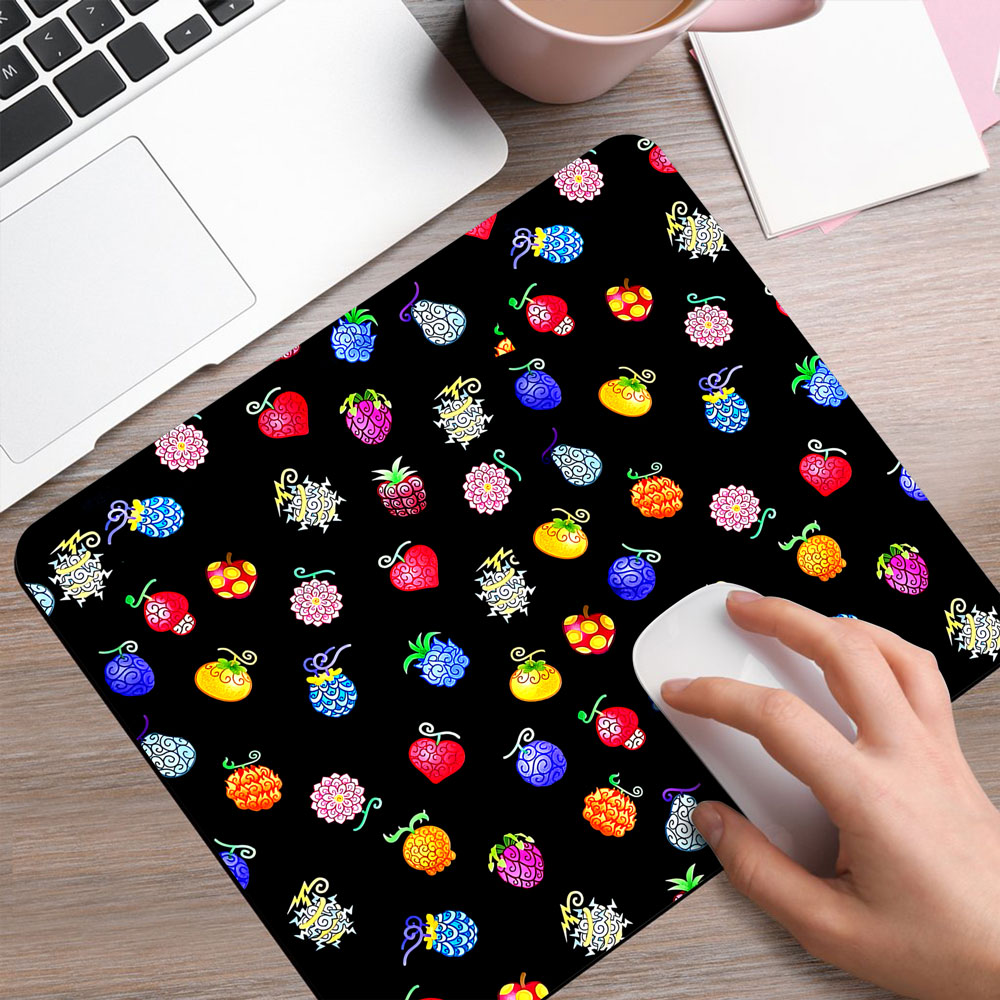 Mini Devil Fruits One Piece Desk Mat / Mouse Pad 6 Mini Devil Fruits One Piece Desk Mat Mouse Pad