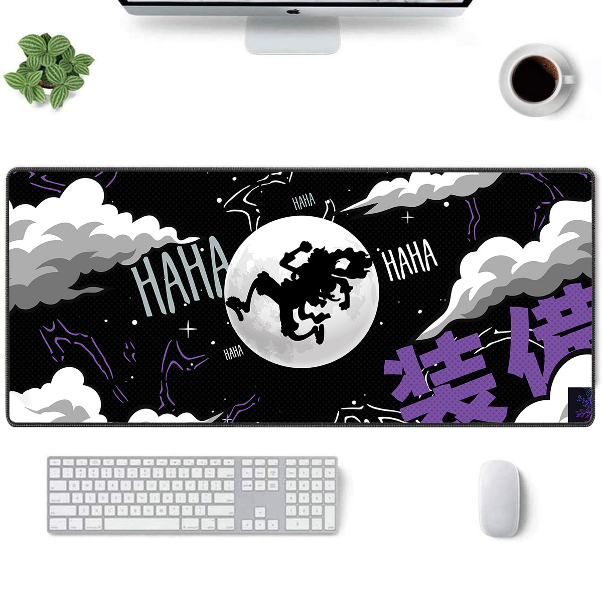 One Piece Gear 5 Luffy Moon Laugh XL Mouse Pad Desk Mat 7 One Piece Gear 5 Luffy Moon Laugh XL Mouse Pad Desk Mat