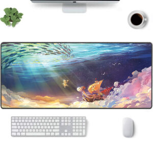 One Piece Mouse Pad – Thousand Sunny Ocean Adventure Desk Mat