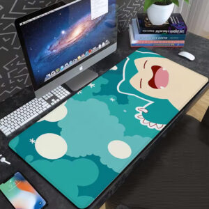 Pokemon Mouse Pad – Snorlax Dreamy Clouds Desk Mat