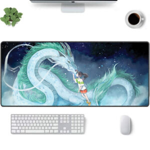 Studio Ghibli Spirited Away Chihiro and Haku Dragon Mouse Pad
