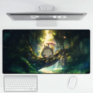 Totoro Mouse Pad Forest Rain Anime Desk Mat