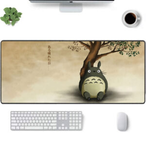 Totoro Under the Tree Mouse Pad – Studio Ghibli My Neighbor Totoro Desk Mat