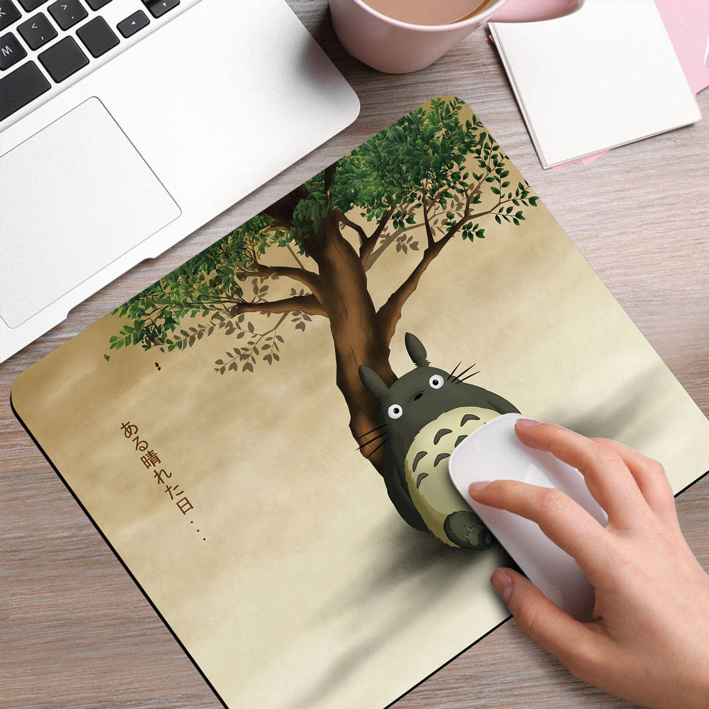 Totoro Under the Tree Mouse Pad – Studio Ghibli My Neighbor Totoro Desk Mat 8 Totoro Under the Tree Mouse Pad – Studio Ghibli My Neighbor Totoro Desk Mat 3