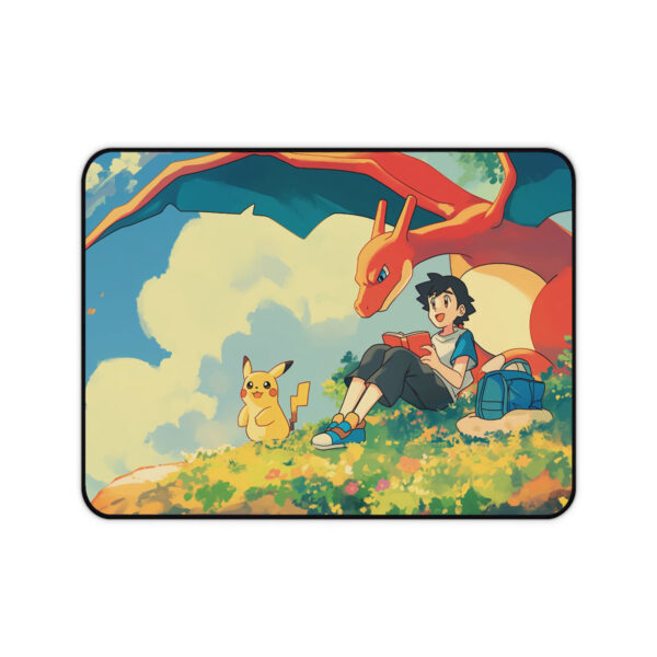 Ash Pikachu Charizard Desk Mat Gaming Mouse Pad 5