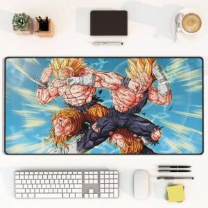 Goku vs Vegeta Super Saiyan Battle Desk Mat Gaming Mouse Pad