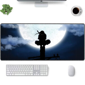 Itachi Uchiha Moonlight Design Desk Mat