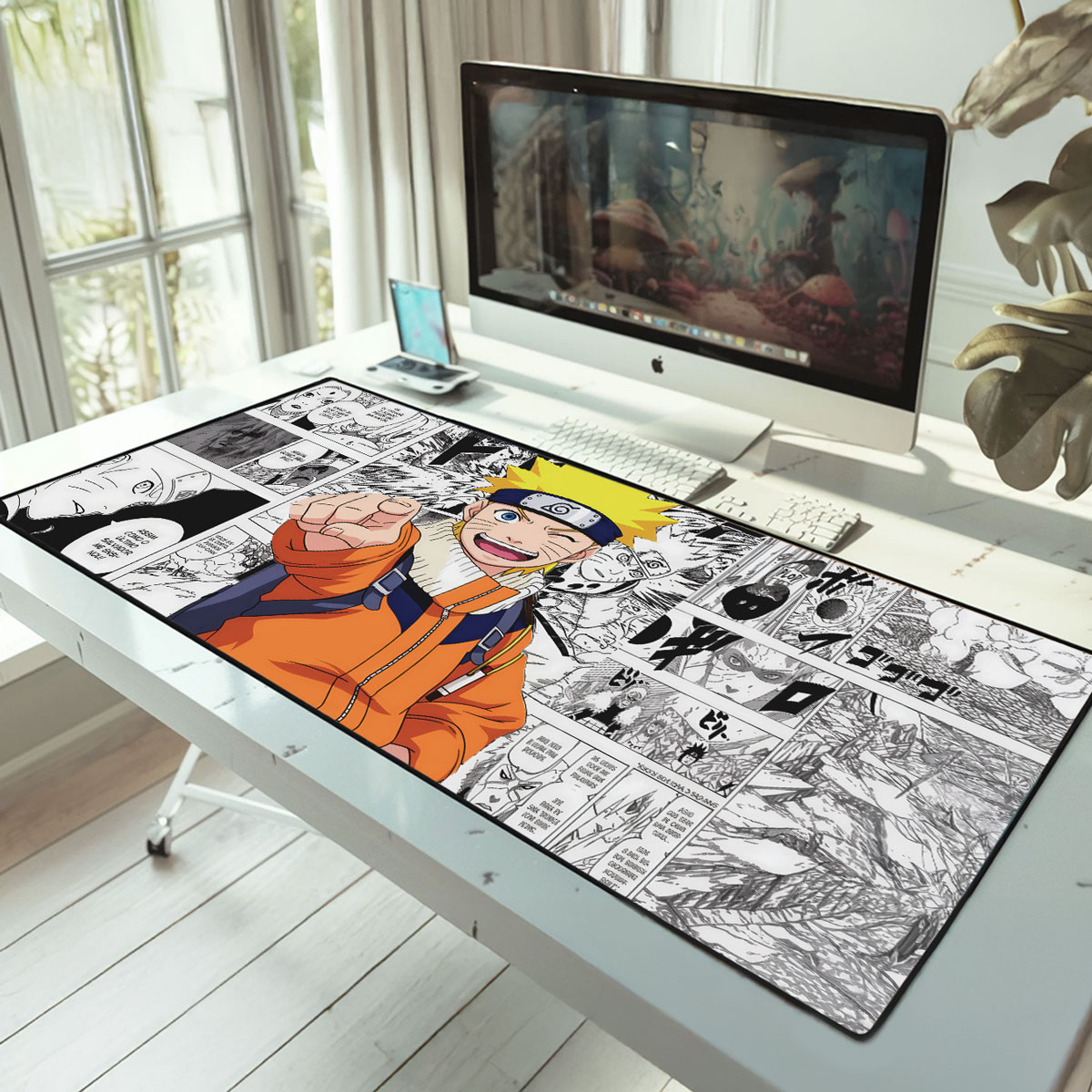 Naruto Uzumaki Manga Panel Desk Mat Mouse Pad 8 Naruto Uzumaki Manga Panel Desk Mat Mouse Pad 3