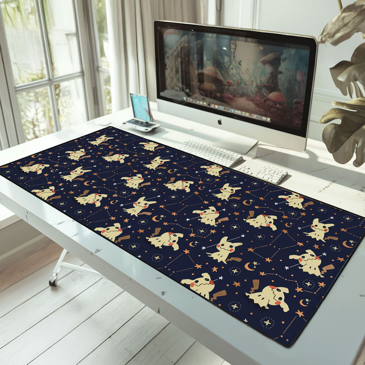 Pokemon Desk Mat Mimikyu Starry Night Pattern Design 8 Pokemon Desk Mat Mimikyu Starry Night Pattern Design 3