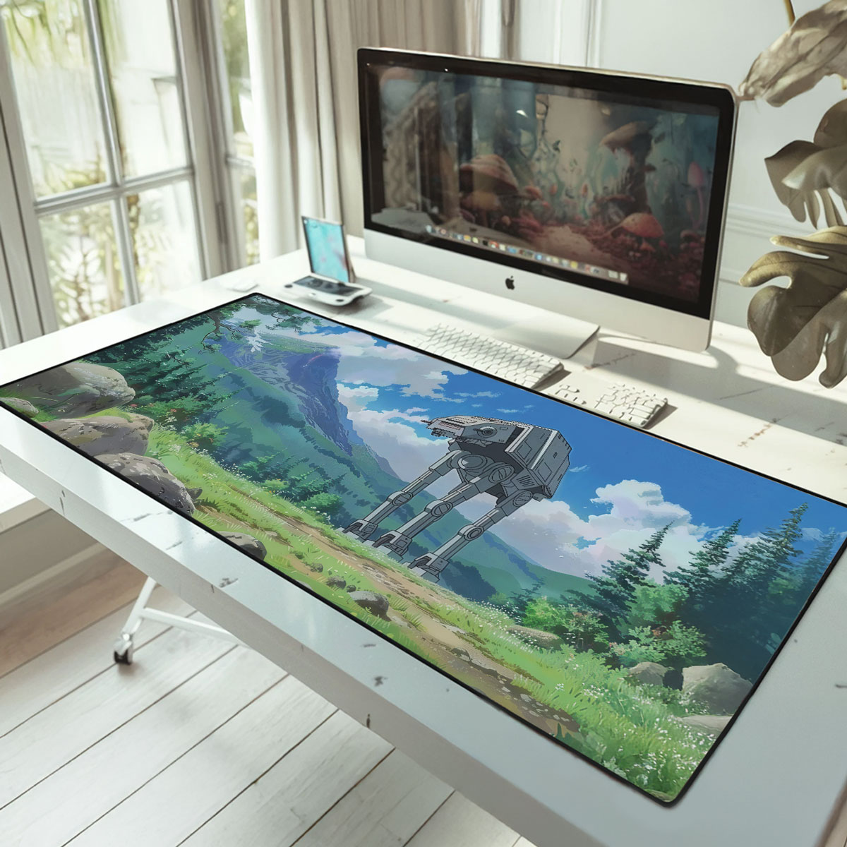 Star Wars AT-AT Walker Desk Mat Anime Forest Landscape Design 6 Star Wars AT-AT Walker Desk Mat Anime Forest Landscape Design