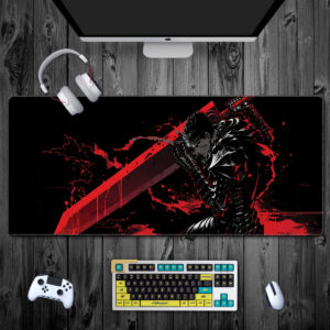 Berserk Desk Mat Guts Dragon Slayer Anime Gaming Mouse Pad