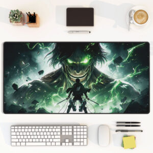 Attack on Titan Eren Titan Awakening Mouse Pad Desk Mat