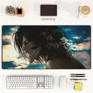 Attack on Titan Eren Yeager Titan Form Mouse Pad Desk Mat