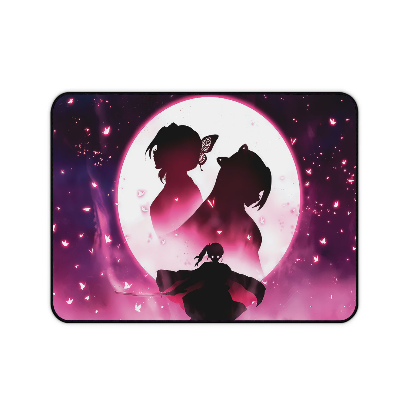 Butterfly Sisters Mouse Pad – Demon Slayer Desk Mat 7 Butterfly Sisters Mouse Pad – Demon Slayer Desk Mat - Image 7