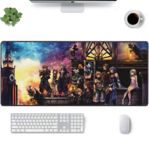 Kingdom Hearts Mouse Pad Light and Darkness Friendship Desk Mat