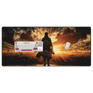 Obito Uchiha Sunset Reflection Mouse Pad – Naruto Desk Mat