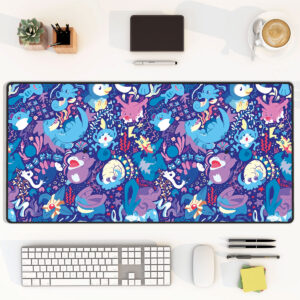 Anime Sea Breeze Pokemon Water-Type Mouse Pad Desk Mat