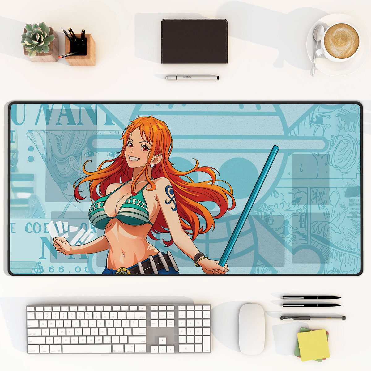 One Piece Navigator Nami Anime Mouse Pad 7 One Piece Navigator Nami Anime Mouse Pad 5