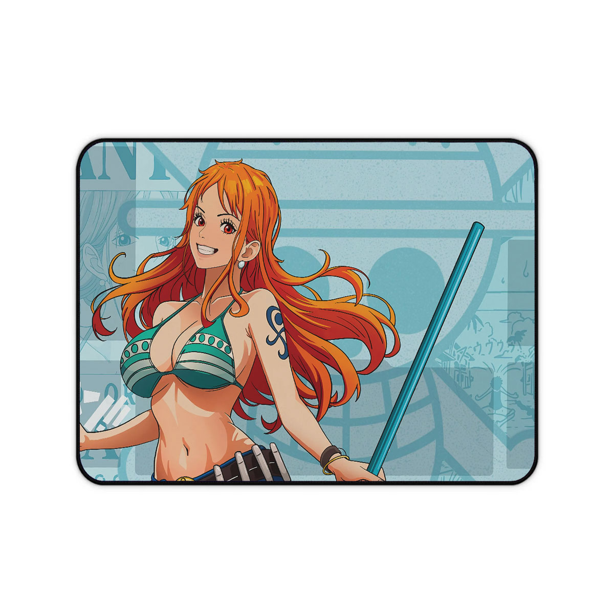 One Piece Navigator Nami Anime Mouse Pad 2 One Piece Navigator Nami Anime Mouse Pad - Image 2