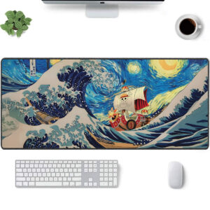 One Piece Thousand Sunny Great Wave Desk Mat