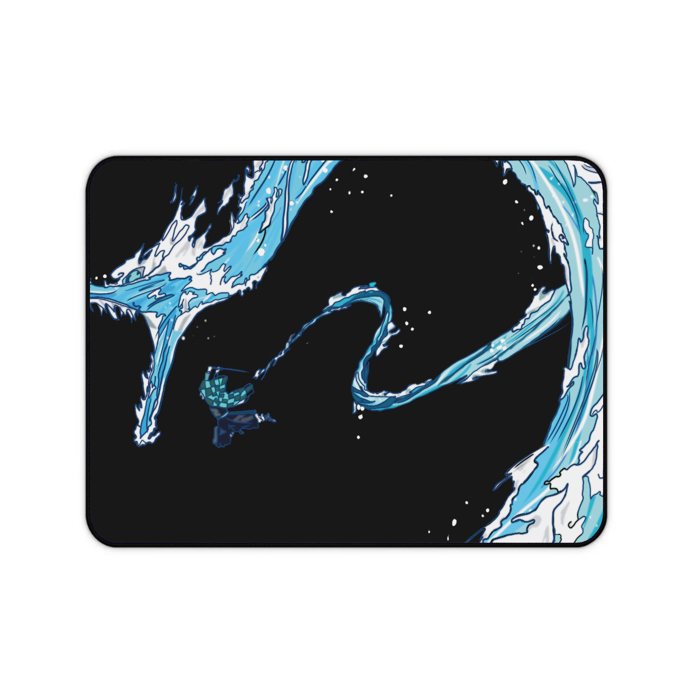 Water Dragon Tanjiro Mouse Pad – Demon Slayer Desk Mat 3 Water Dragon Tanjiro Mouse Pad – Demon Slayer Desk Mat - Image 3