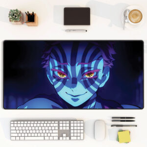 Akaza Eyes Anime Demon Slayer Large Mouse Pad