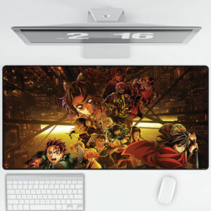 Demon Slayer Full Cast Battle Mouse Pad