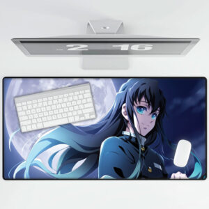Demon Slayer Muichiro Tokito Moonlight Computer Desk Pads