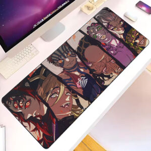 Demon Slayer Upper Moons Gaming Desk Mouse Pad