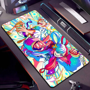 Luffy x UTA Desk Mat – One Piece Film Red