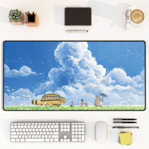 My Neighbor Totoro Characters Walk Desk Mat - Studio Ghibli Mouse Pad