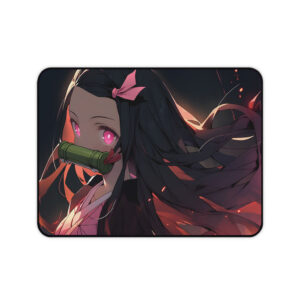 Nezuko Mouse Pad Non-Slip Rubber Base Gaming