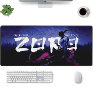 Roronoa Zoro Midnight Warrior Mouse Pad – One Piece Desk Mat