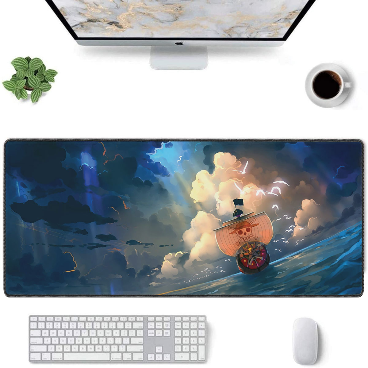 The Thousand Sunny Sailing Mouse Pad