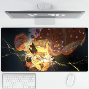 Zenitsu Mouse Pad Thunder Breathing for Gaming