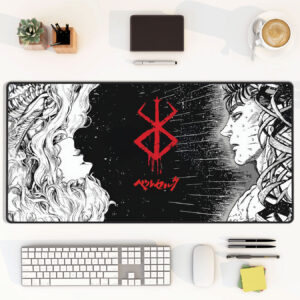 Berserk Eclipse Dual Faces Gaming Desk Mat Mouse Pad