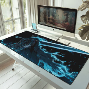 Berserk Guts Blue Flame Dragonslayer Mouse Pad 5