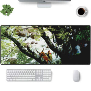 Princess Mononoke Kodama Forest Spirits Mouse Pad